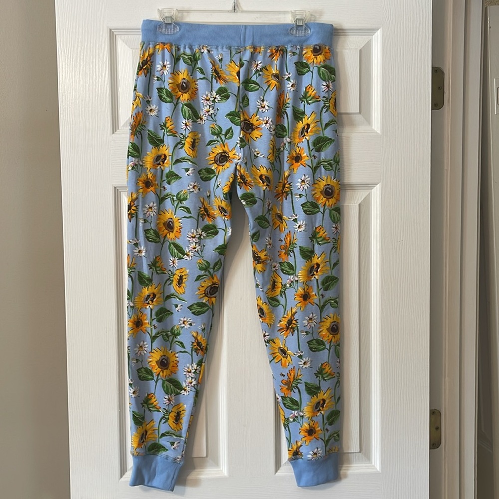 SOLD ON EBAY Vera Bradley Pajama Pants in Sunflower Sky size Small NWT - Picture 4 of 8